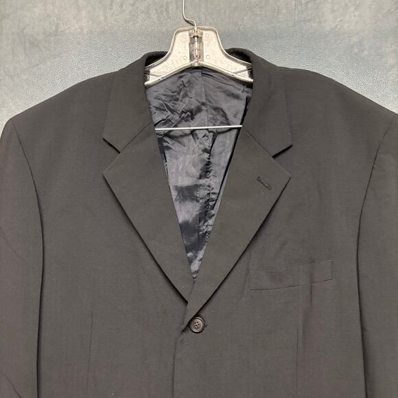 Alfani Suit Wool Blazer Jacket 44s and Pants Size 36 2-Piece Preppy Office Work - Picture 11 of 16